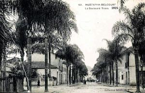 Alger - Mustapha-Belcourt - Boulevard Thiers - 1915